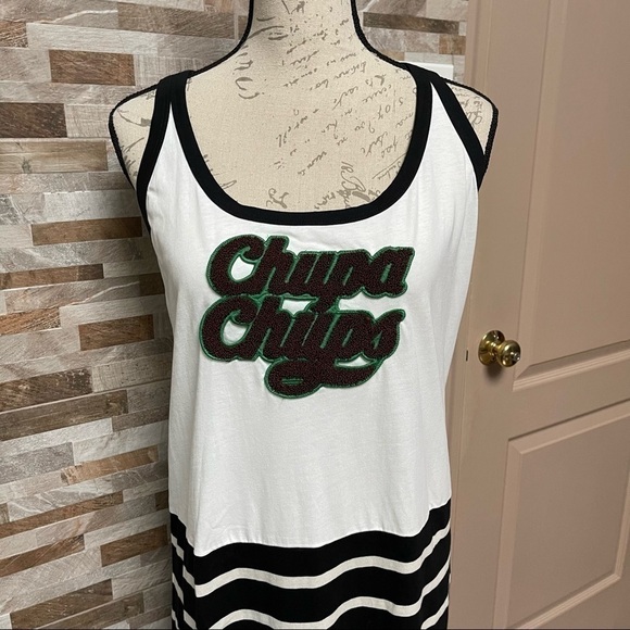 Zara NWT CHUPA CHUPS® DRESS WITH FRINGING SZ M - Picture 6 of 17